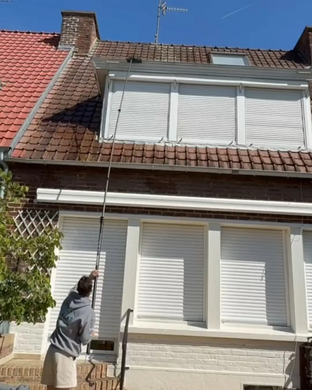 Streamline Matériel professionnel Perche Ova8 9m - PaandawLv Kevin Degroote - Laveur de vitres professionnel