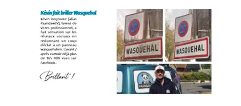 Article Le Wasquehalien - Kevin fait briller Wasquehal