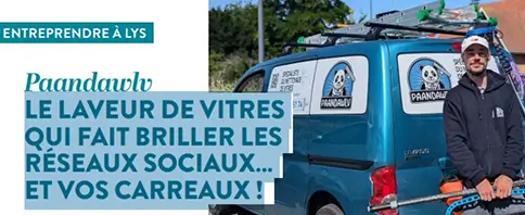 Article Lys Infos - Le laveur de vitres qui fait briller les réseaux sociaux… et vos carreaux !