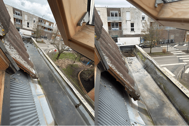 Prestation de Nettoyage de chéneaux et gouttières à Wasquehal