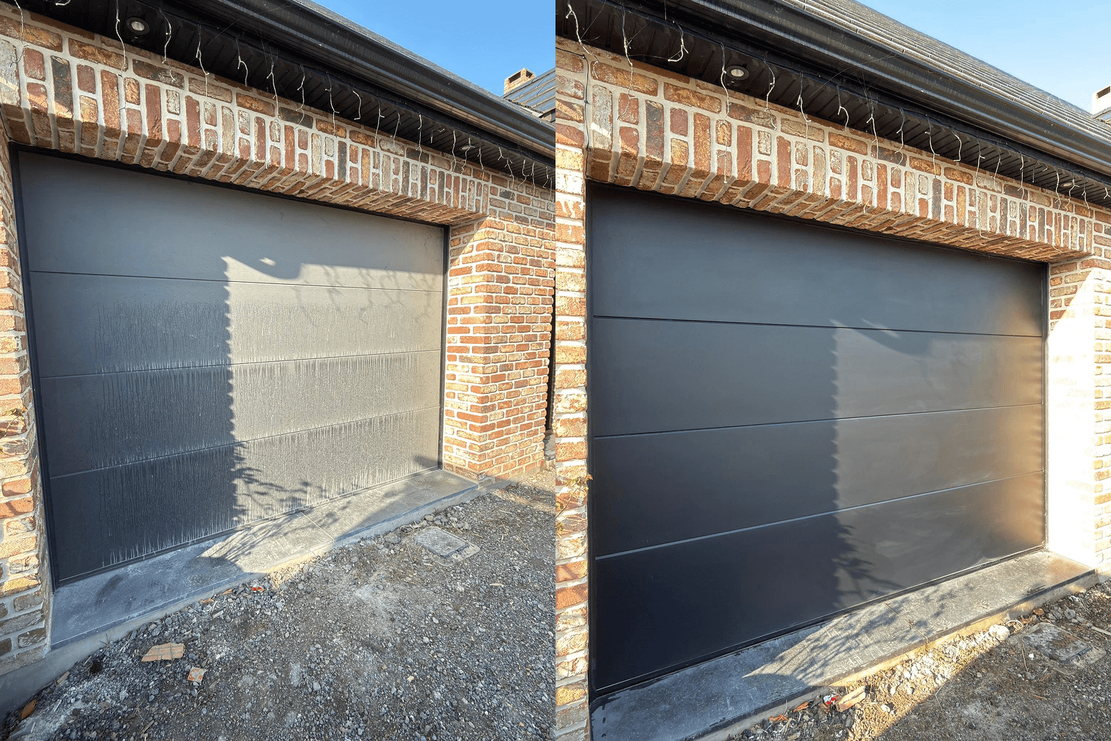 Entretien et rénovation de porte de garage à Saint-Floris par Paandawlv