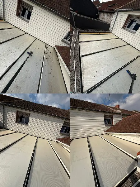 Nettoyage de pergola à Vieux-Condé, par Paandawlv, Laveur de vitres professionnel