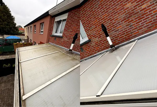 Nettoyage d'une veranda à Hem, par Paandawlv, Laveur de vitres professionnel