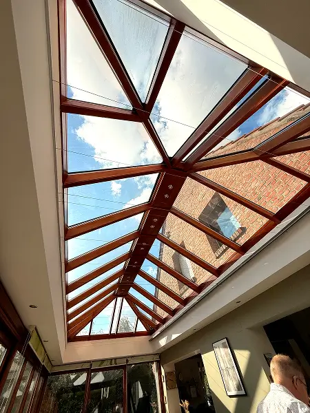 Nettoyage de veranda à Leers, par Paandawlv, Laveur de vitres professionnel