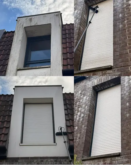 Nettoyage des vitres et volets à Seclin, par Paandawlv, Laveur de vitres professionnel